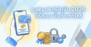 pakyok ถอนเงิน วิธีถอน ขั้นต่ำเท่าไหร่