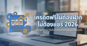 เครดิตฟรีไม่ต้องฝาก ไม่ต้องแชร์ pak